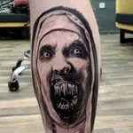 The Nun Horror Tattoo Marmaris